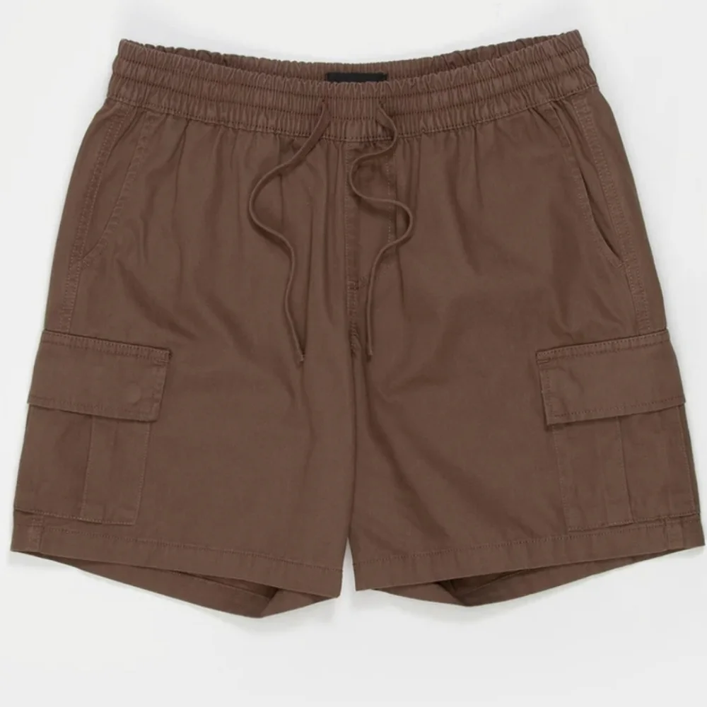 RSQ Mens Washed‎ Pull On Cargo Shorts Sz Small